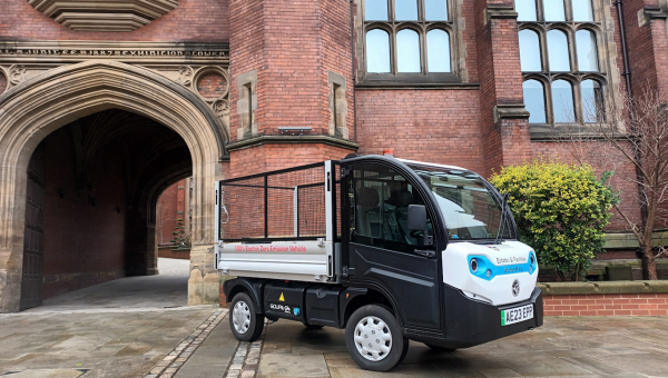 Newcastle university enhances utility fleet with two goupil G4s